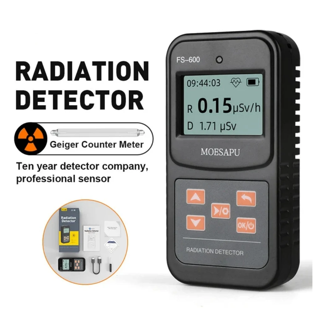 

Nuclear Radiation Detector X-ray Geiger Counter Beta Gamma Detector Geiger Radioactivity detector Nuclear Wastewater