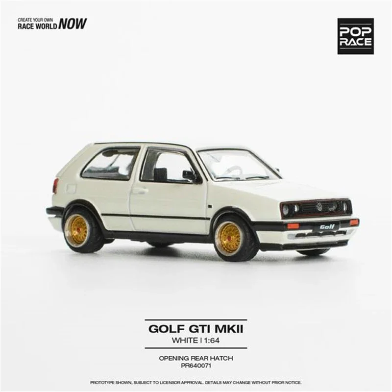 

PreSale Pop Race 1:64 Golf GTI MkII белая коллекция литой модели автомобилей