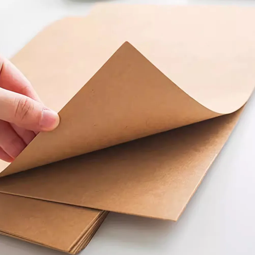 10Pcs 크래프트 종이 파일 폴더 A4 접이식 포트폴리오(포켓 포함) 학술 전문가용 세련된 미니멀리스트 문서 홀더