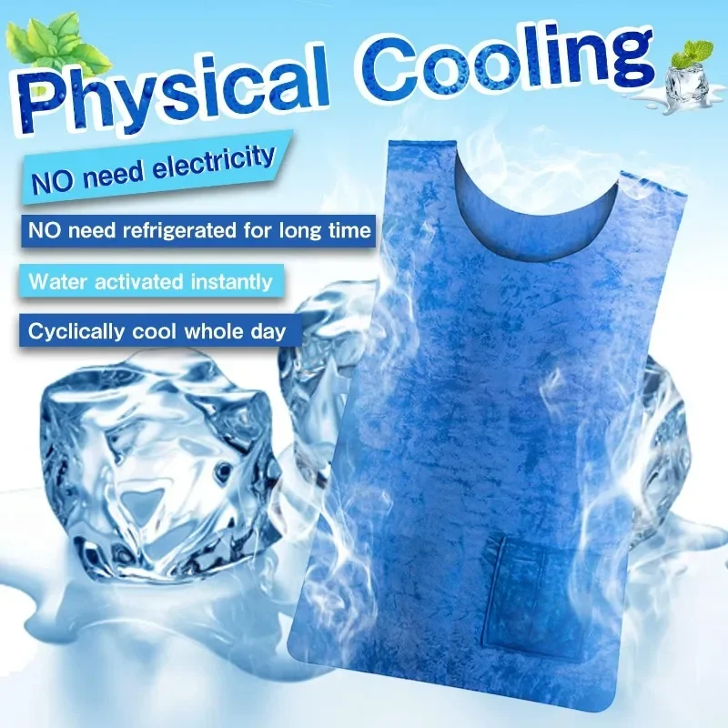 Cooling Vest Cooling Vest Water Evaporative Cool Shirt for MS Patient