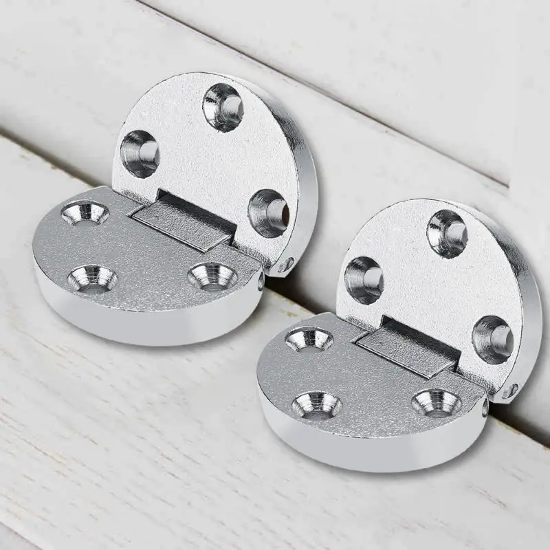 Zinc Alloy Hinges 2 Piece Hinges Self Supporting Folding Table Oval Home Furniture Foldable Self Cabinet Furniture stainless steel hinges,door hinges