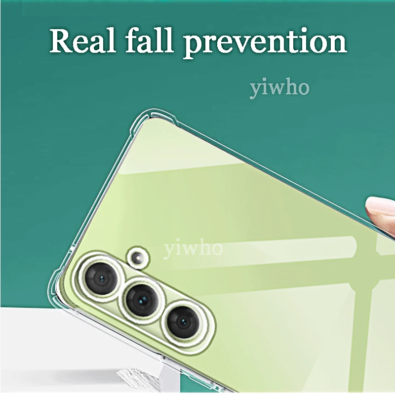 Durable Shockproof Clear Silicone Soft Back Case Coque