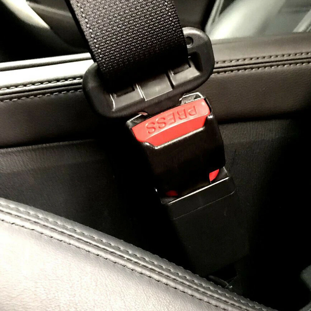 Universal Car Seat Belt Extension 2PCS/Set Durable Safety Seat Belt Buckle Clip seat belt extender seat belt extender kit seat belt clip
