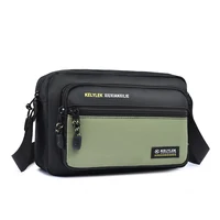 New Ox Cloth Men's Crossbody Bag Multi-Layer Busin Money Bag Mobile Phone Bag Casual oulder Bag for Middle-Aged Men