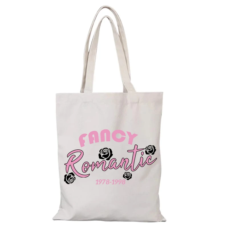 Rose Handtaschen Damen Mode personalisierte Tasche Damen Handtasche Stofftaschen die Einkaufstasche Eco Shopper Shopping Canvas Schulter Lady – Detail 8