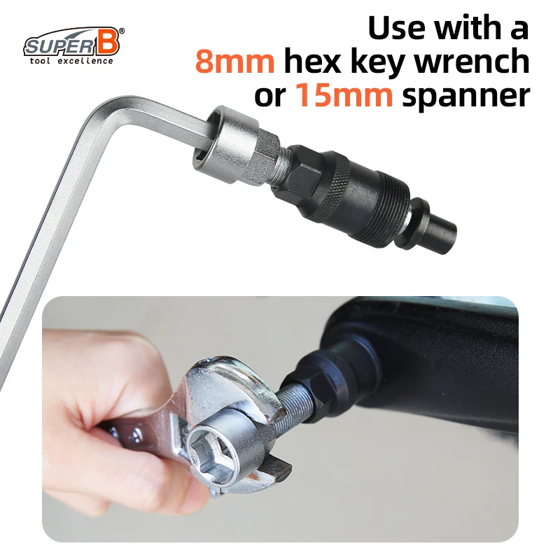 Outil Extracteur De Manivelle De Pédalier Vélo - Universel, Acier - Neuf Emballé