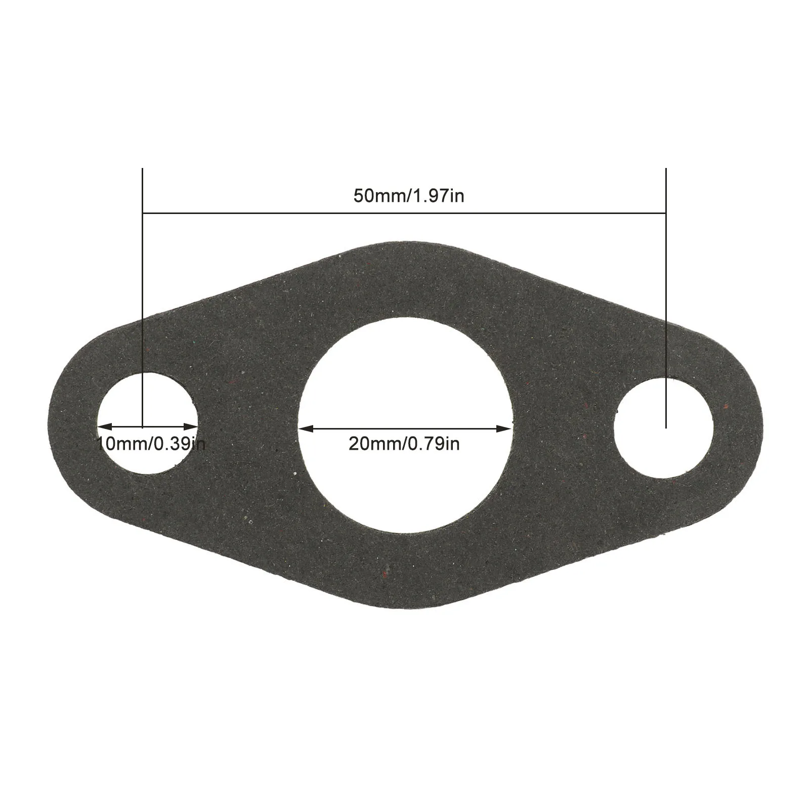 Turbocharger Gaskets Paper for T3 T4 High Toughness Abrasion Resistance Excellent Sealing Oil Drain Return Gasket