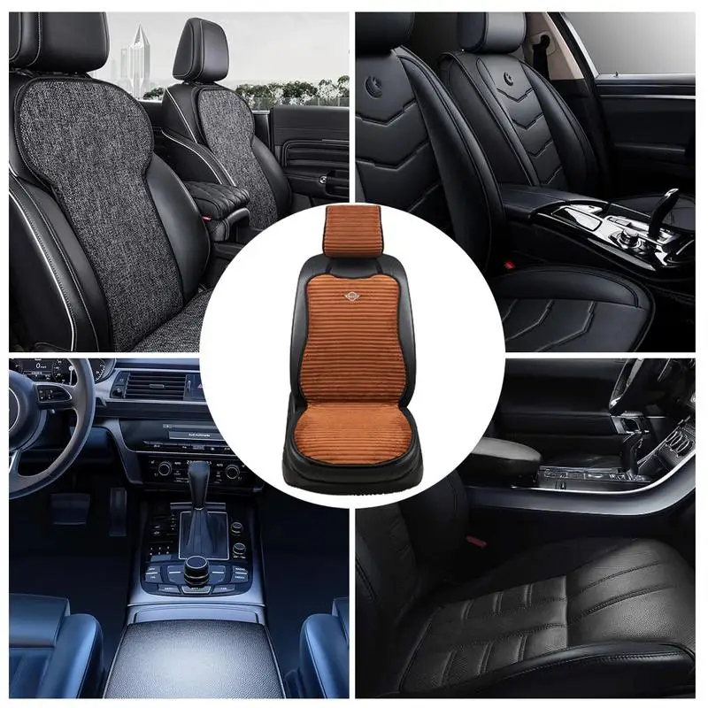 Car Heated Seat Cushion Heated Seat Covers With Heating Lumbar Support And  Anti-Slip Seat Cushion Anti-Slip Back Seat Cushion 3 - AliExpress
