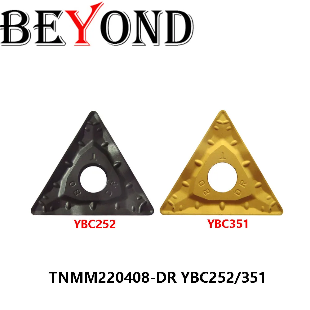 

Original TNMM220408-DR YBC252 YBC351 TNMG432-DR Machine Cutting CNC Turning Tools Inserts Lathe Carbide BEYOND Processing Steel