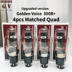 Golden Voice 300B 300B+  300B PLUS Vacuum Tube Replacement Upgrade 300BTube Valve Matching Amplifier High Fidelity Matched Quad