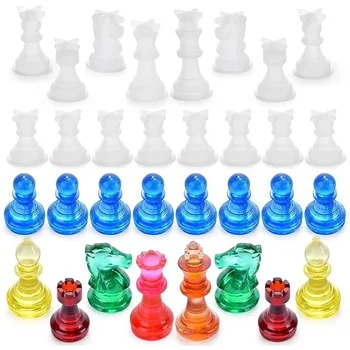 Silicone Chess Piece Mold for Resin Casting 1