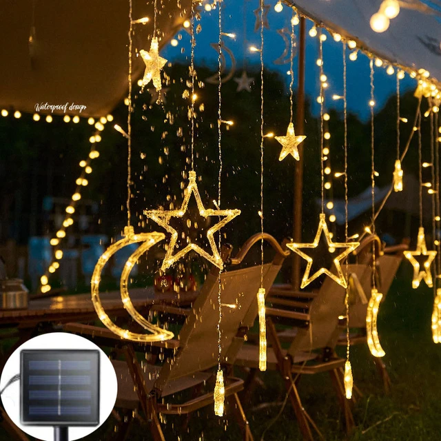 Guirlande lumineuse LED étanche pour tente de Camping, éclairage  d'extérieur, décoration de fête, mariage, noël, féerique - AliExpress