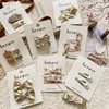 Korean Style New Sweet Golden Children Hairpin Cute Bow Girls Versatile Hair Accessories Baby Hair Clips Parent-child Headwear 6
