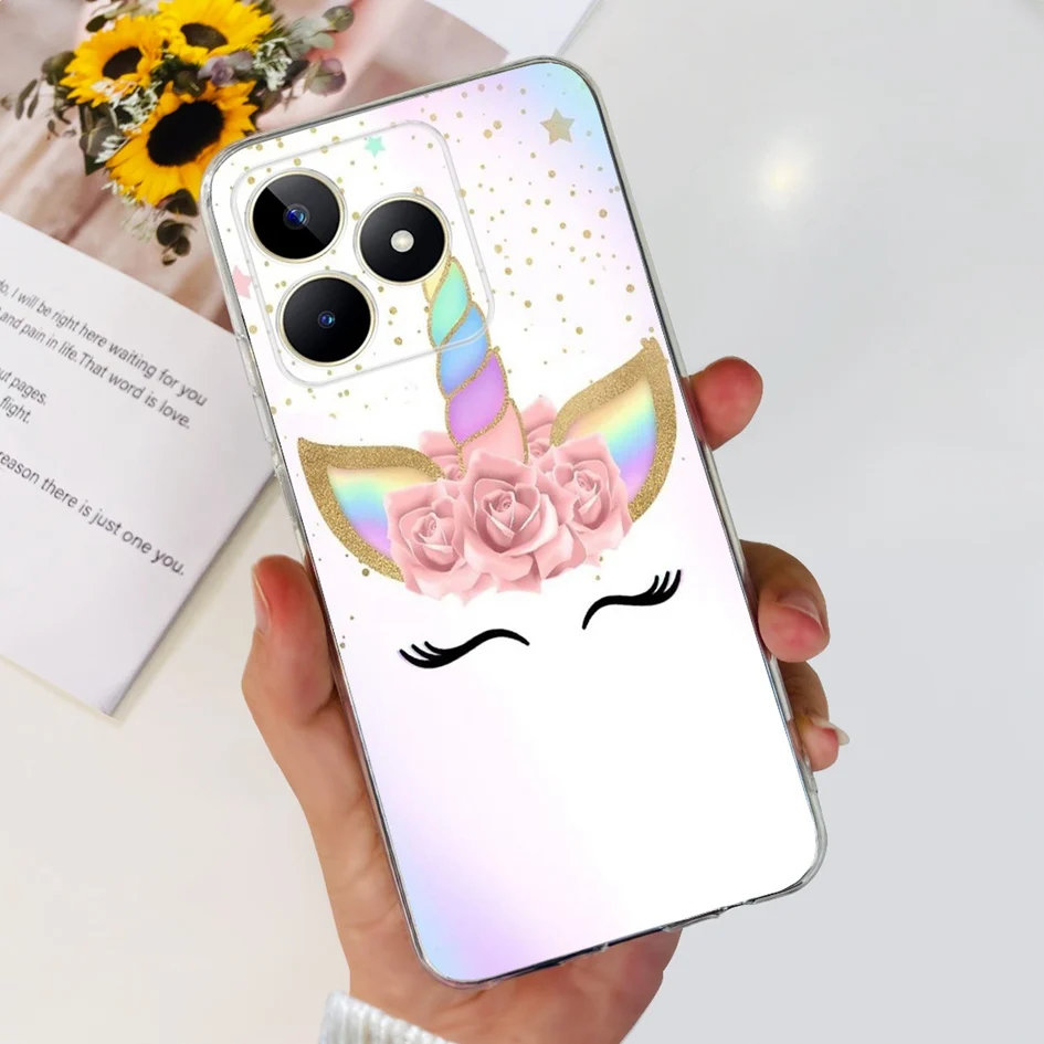 Cute Cartoon Soft Silicone Bumper Phone Case - Fun Protective Back Cover