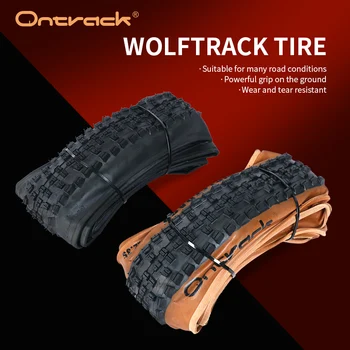 PNEUMATICO INTRACK PIEGHERED 27.5/29X2.35WOLF TRACK PARETE NERO  PARETE MARRONE