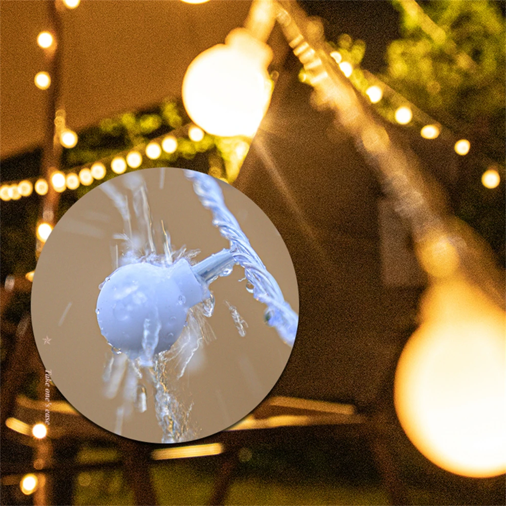 Waterproof Led Fairy Strips Lights Starry Sky Round Bulbs Romantic
