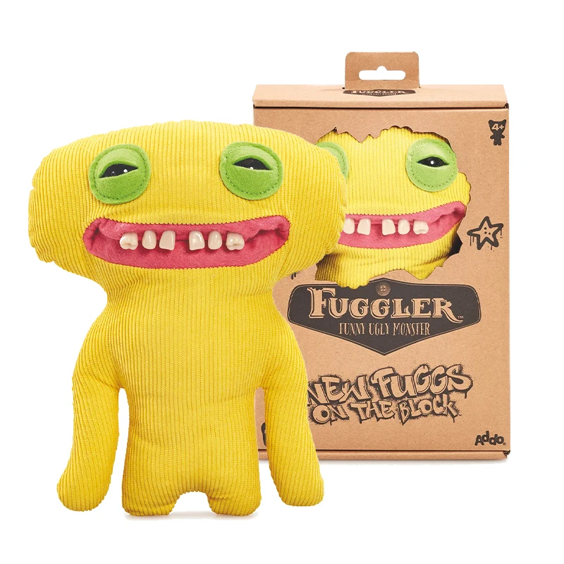 FUGGLER ファグラー 醜いモンスター ぬいぐるみ 人間のような歯 FUGGLER ファグラー 醜いモンスター ぬいぐるみ 人間のような歯