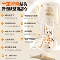 SUPOR Machine à lait de soja entièrement automatique sans cuisson avec presse-agrumes basse fréquence et grande capacité de 1,5 L 6