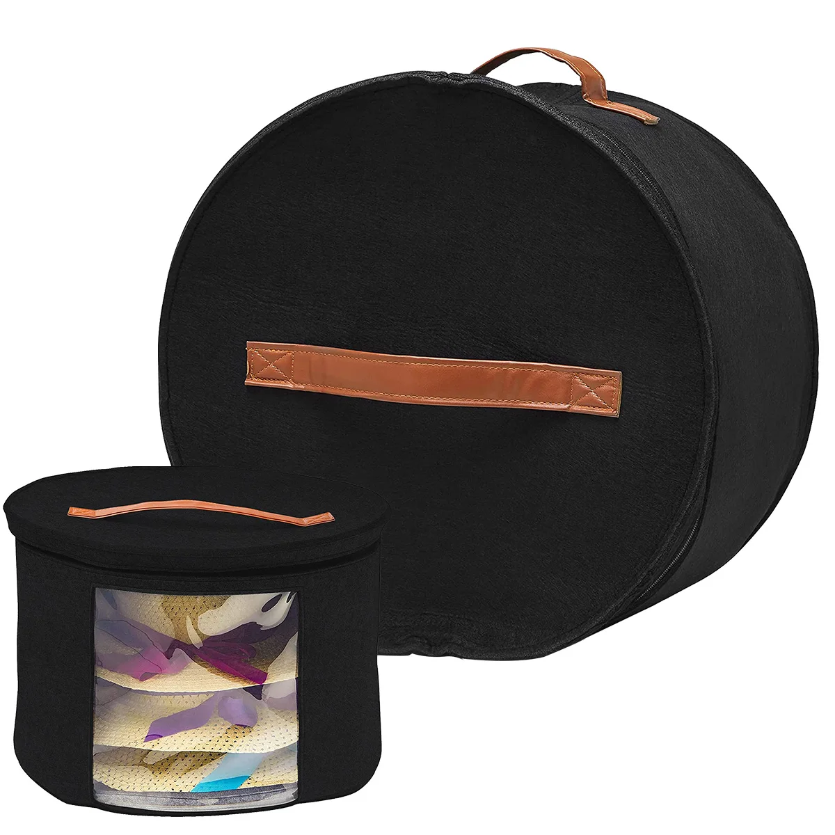 Felt Storage Box for Hats and Clothes Organization