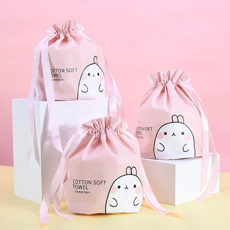 Disposable Soft Face Towel Thickened Cotton Wet and Dry Makeup Wipes Household Cleansing Clean Makeup Remover Cotton 1 Roll cotton face wipes