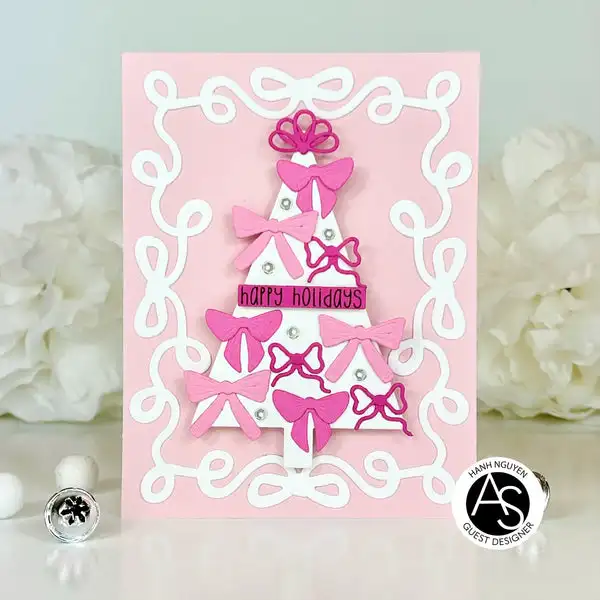 Neue Blumenstrauß Bauen Baum Schleife Rahmen Metall Stanzformen Schablone für DIY Dekorieren Scrapbook Papier Geschenk Karte Handwerk Weihnachten 2025 – Detail 10