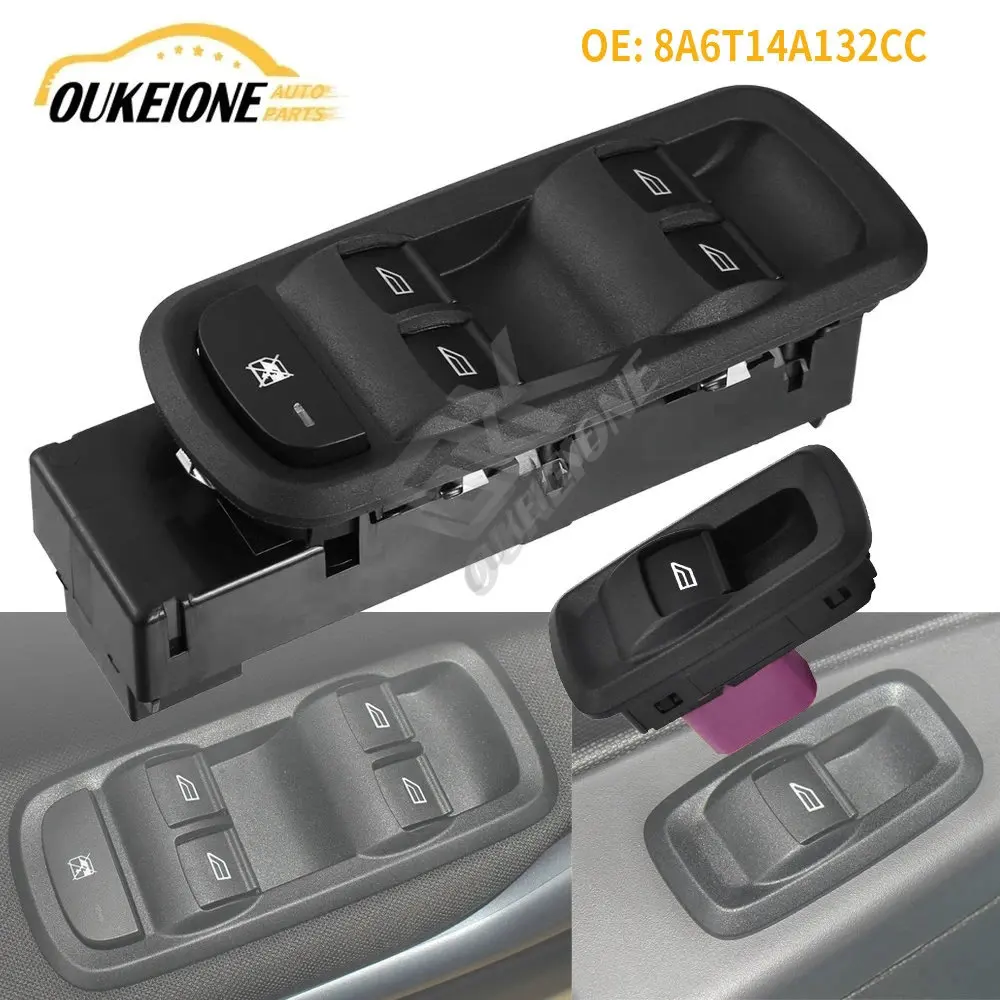 Interruttore Alzacristallo Elettrico Per Ford Fiesta Ecosport 2012 2013 2014 2015 Master Passenger Glass Control Muslimah