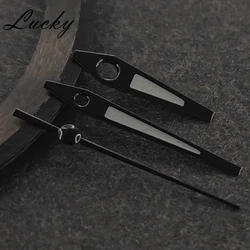 Silver, Black, Rose Gold, and Gold Watch Hands with Green Luminous Finish (Top 4.Black Grey)