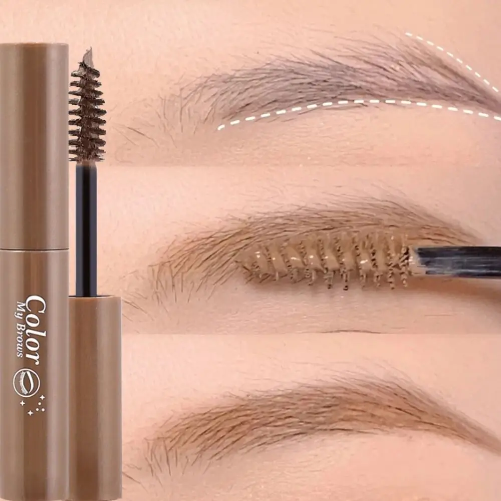 

Brown Liquid Dyeing Eyebrow Cream Makeup Long Lasting Waterproof Eyebrow Tint No Fading Eyebrow Cream Girl
