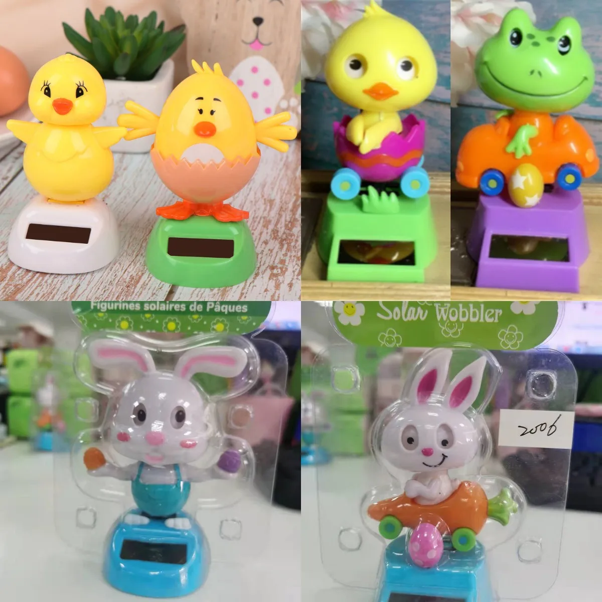 Автомобильное украшение Eid Rabbit Танцующая курица лягушка автомобильные