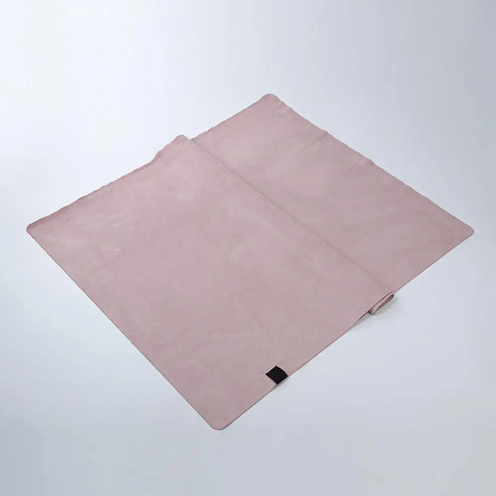 Pilates Towel Ultra-light Yoga Blanket Solid Color Sweat Absorption Durable Yoga Mat Anti-slip Towel