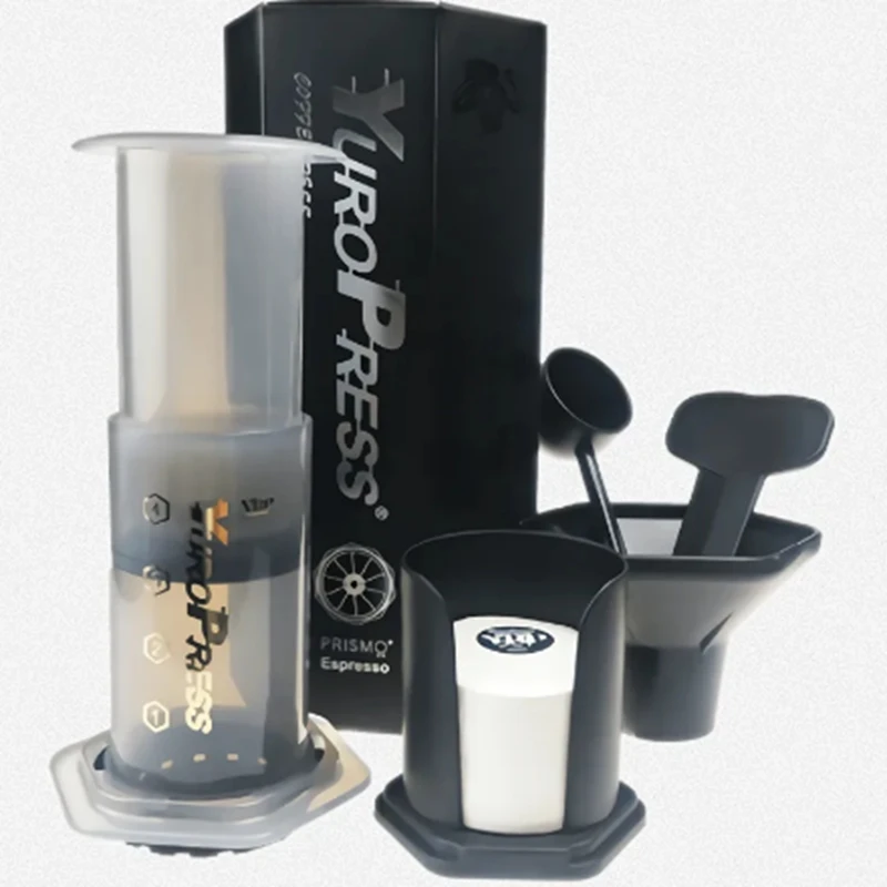 Espresso Coffee Maker Portable French Press barista tools Coffee Pot Air Press Drip Coffee Machine Filters Paper 64mm 350pcs — view 2