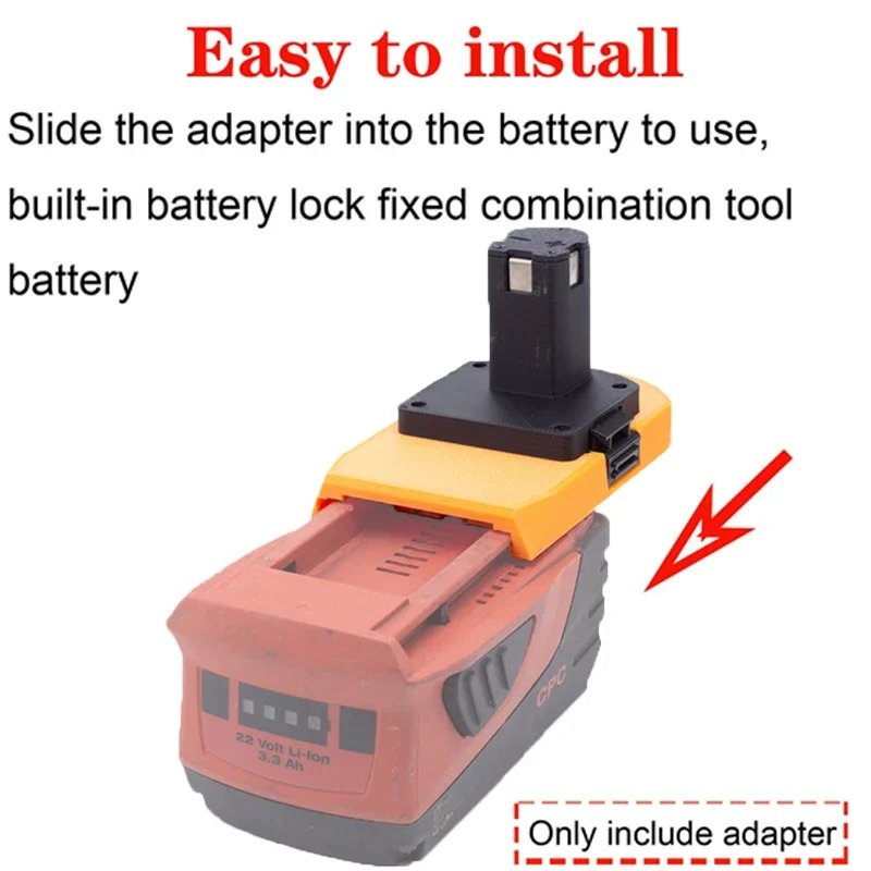 バッテリーアダプター/コンバーター Ryobi ONE+ 18V リチウム