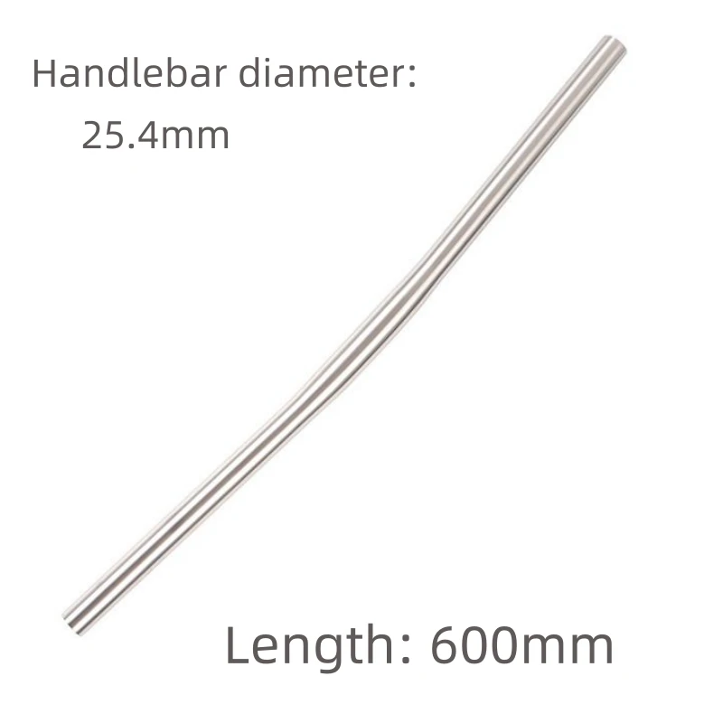 CNC Bicycle Accessories Bike Handlebar Flat Bar Titanium For Dahon Brompton MTB Handle Bar 25.4mm/31.8mm Cycling Part