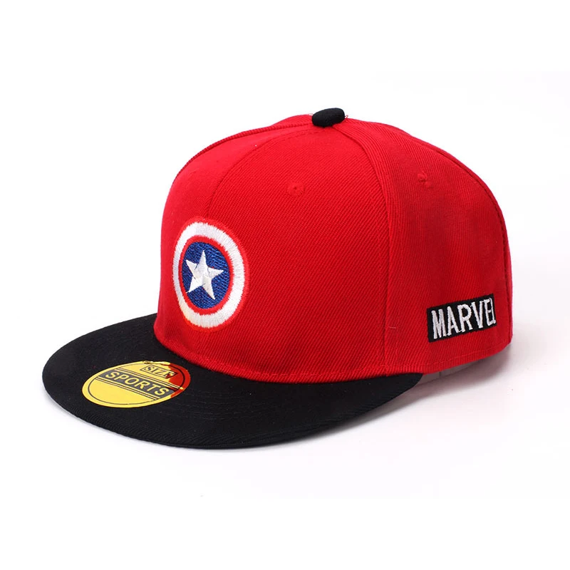 Disney Spiderman Cartoon Baby Hat Kids Baseball Cap Boy Girl Marvel Caps Snapback Hip Hop Child Toddler Cap Adjustable 2-8Y