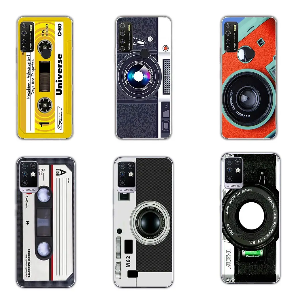 Retro Camera Vintage Cassette Tape Design Phone Case