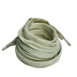 Owen Seak Man Women High Top Shoes Lace 100% Cotton Replacing Shoelace Rice White Sneakers Lace 200cm