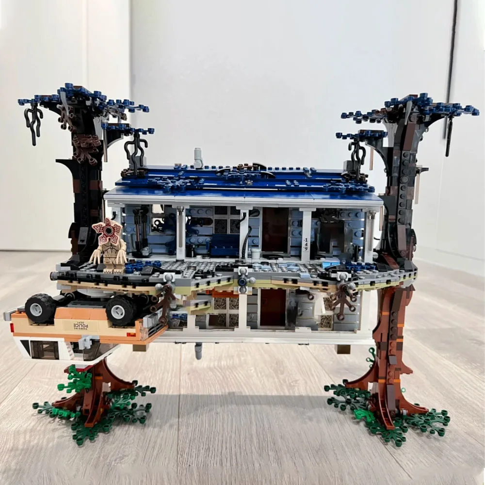 Movies Strange Stories The Upside Down Model 75810 Building Blocks Adults Bricks Children Toys Birthday Christmas Gifts