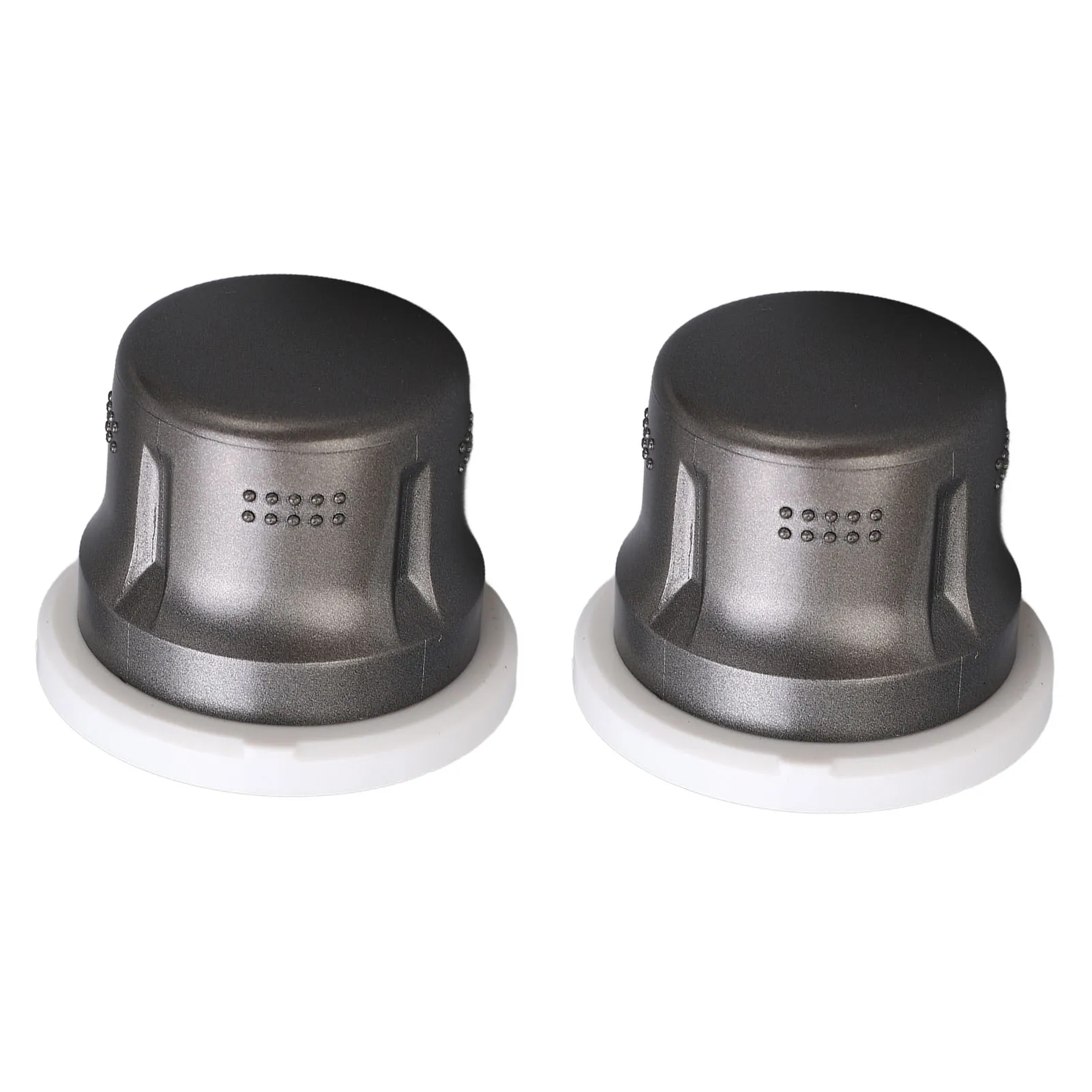 

2Pcs Air Conditioning Control Knob Cover 55925‑0E050 AC Control Switch Knob Cap Replacement for Toyota Highlander 2009-2013