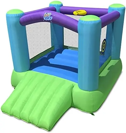 

Bounce House, Inflatable Bounce House with Air Blower, Bouncy Castle with Durable Sewn and Extra Thick, Family Backyard Jump Hou