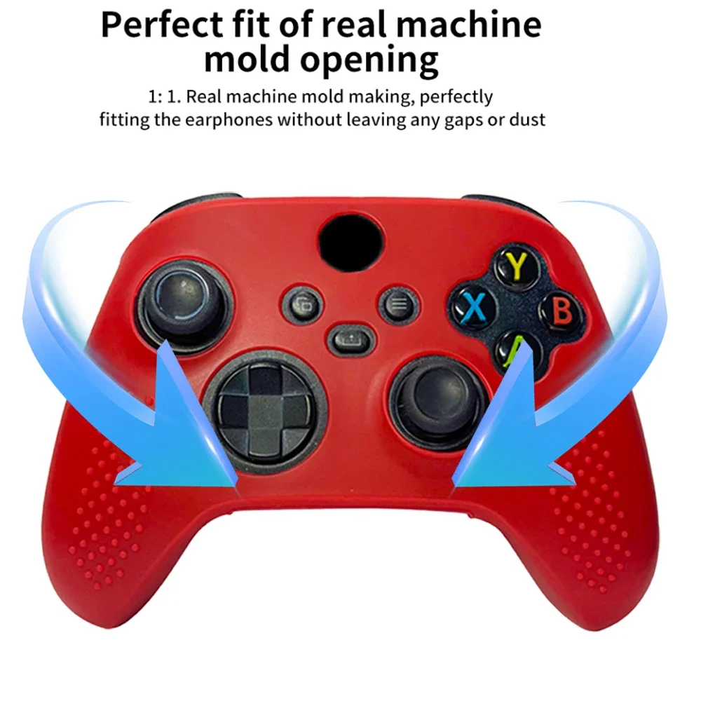 Anti-Slip Silicone Cover for Xbox Series X/S Controller Protector Silicone Protective Case for Xbox One S X Soft Thin Protection