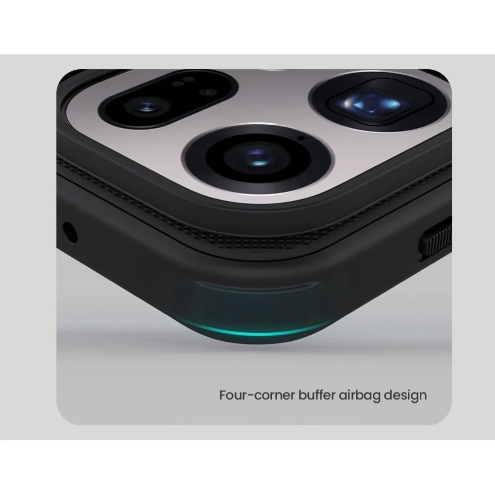 NILLKIN Magnetic Shockproof Frosted TPU Case with Built-in Magnet