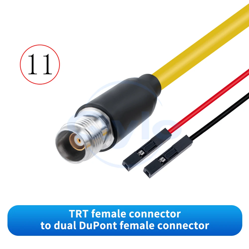 TRT zu DuPont Dreifach-Koaxial-Testadapterkabel TRC50-2 Low Noise TRT/DuPont (1 Stück) – Detail 12