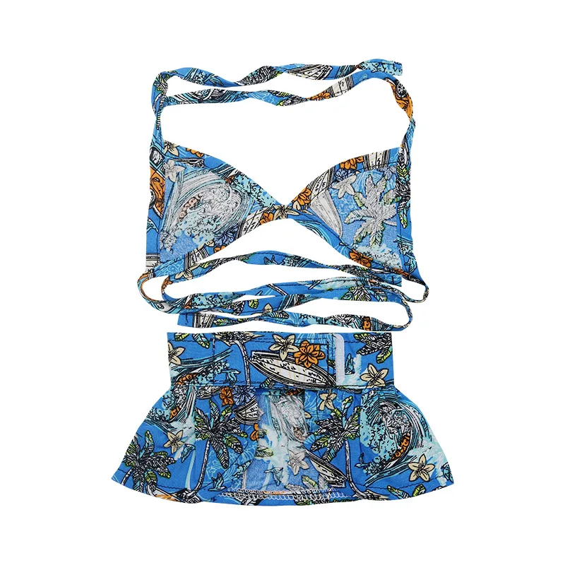 Maillot de Bain Floral Luxe pour Chiens - 2025 - Vêtement et accessoires pour chiens - Doglovedesign