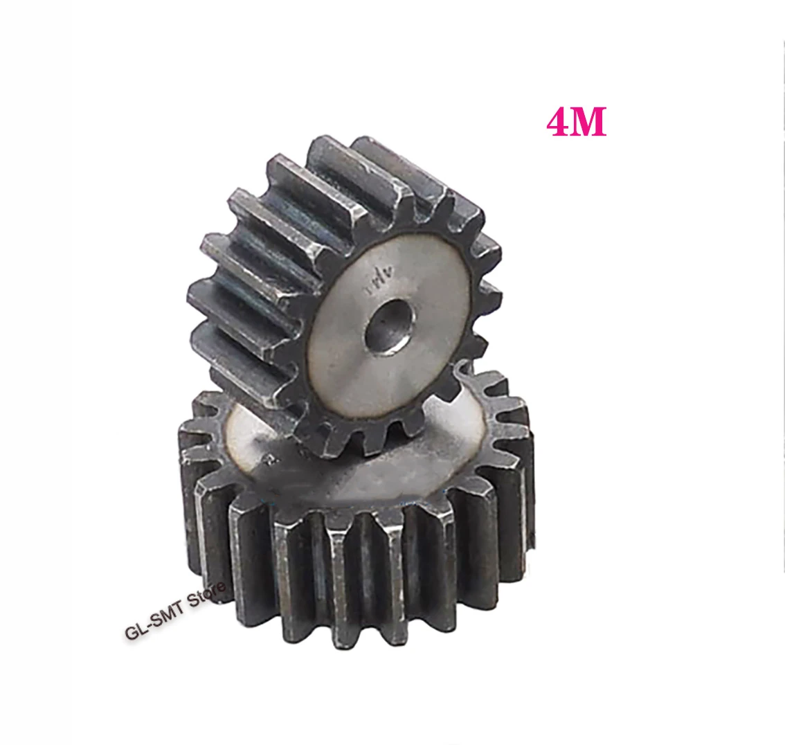 Description Picture 5 of item1Pcs Mod 4 Spur Gear 10-23 Tooth 45# Carbon Steel Thick 35mm Metal Mechanical Transmission Pinion Gear