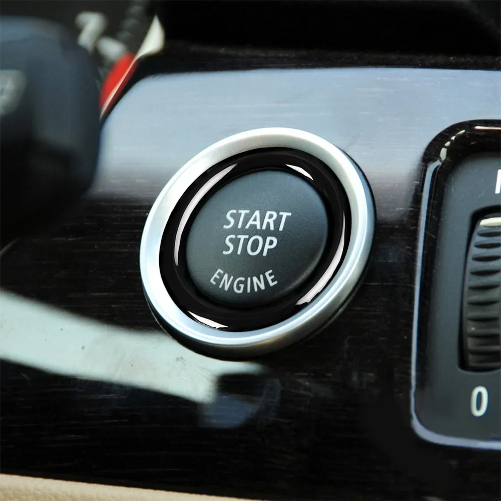 

High Quality New Durable 1x One-button Start Decorative Circle Nterior Door Accessories Nterior Door Panels For BMW 3 Series
