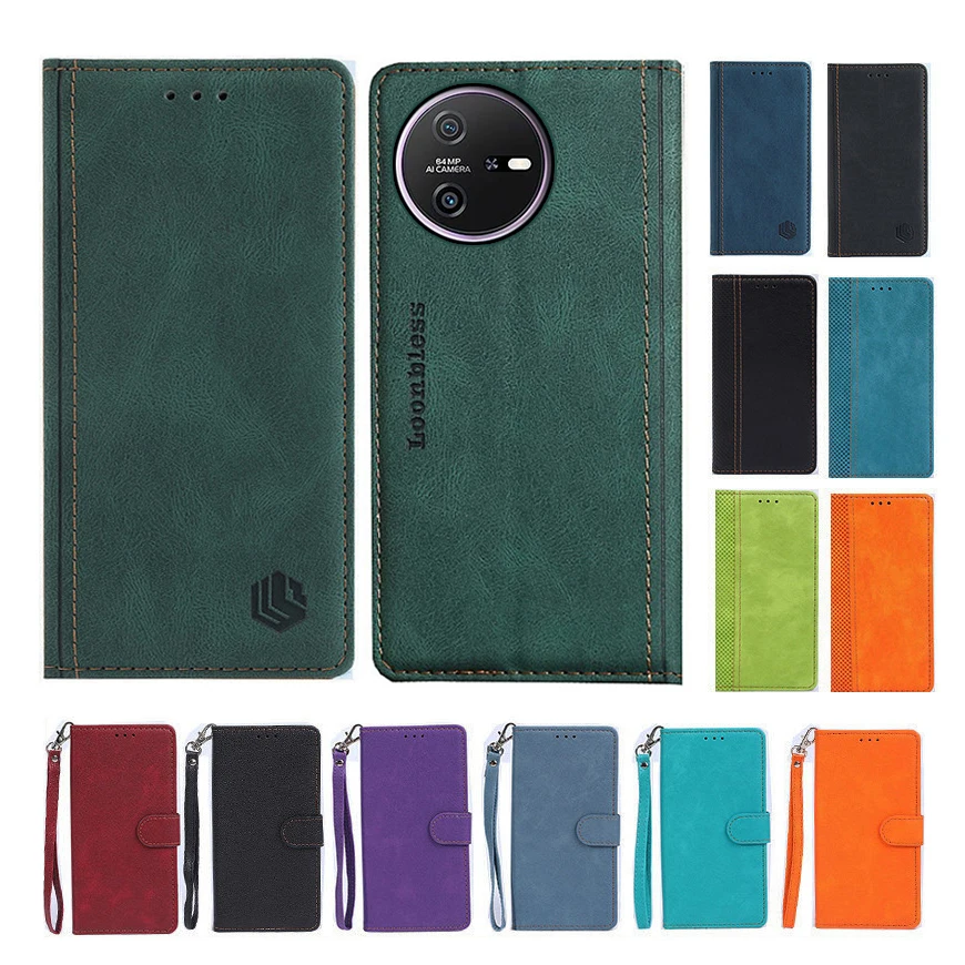 Premium Wallet Flip Case - Elegant Book-Style Protective Cover