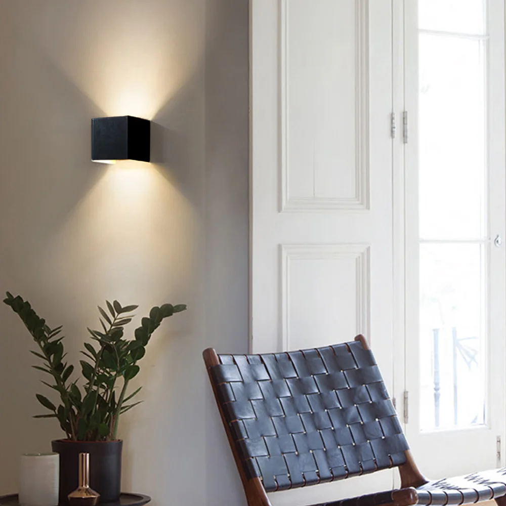 Lâmpada de Parede ao ar Iluminação para Cima e para Baixo Decoração da Escada Lâmpadas de Parede Luz da Parede Arandela Livre Interior Jardim Luzes Luminárias Alumínio 6w Led 10 Computers & Electronics