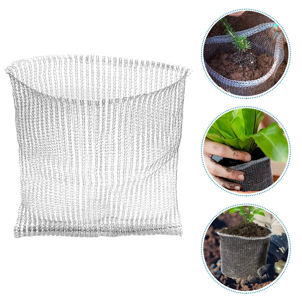 

Plant Metal Mesh Bag Outdoor Protective Garden Netting Stainless Steel Plants Accessory Flower Anti Rat Supply
