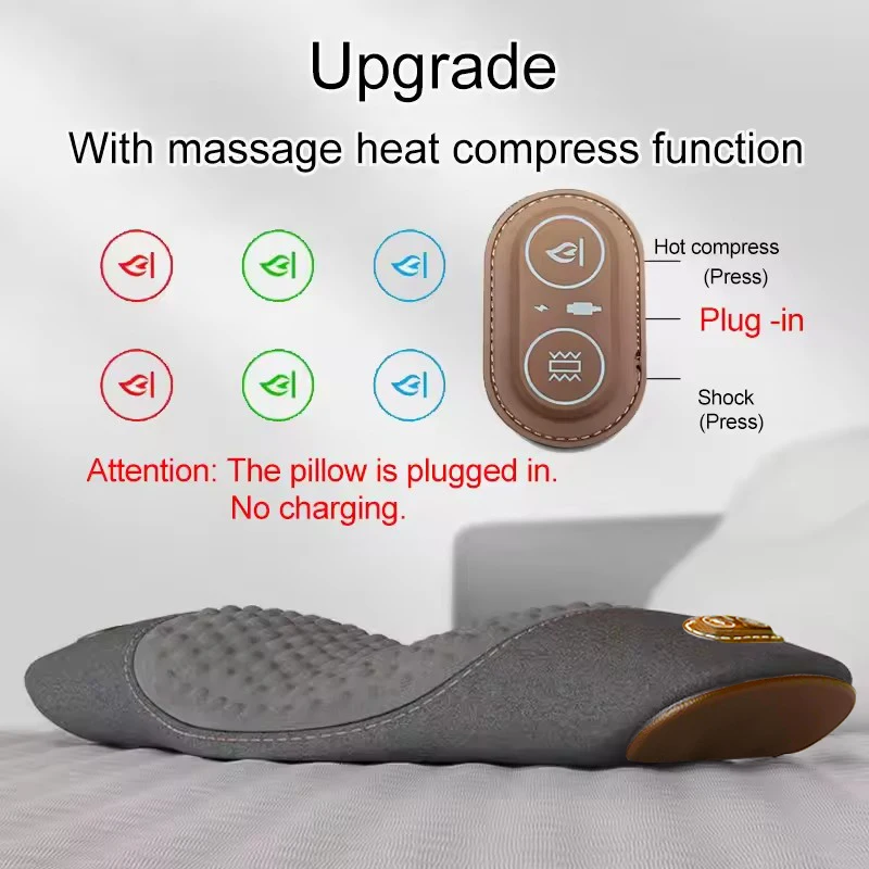Lumbar Pillow Waist Protcetion New Multifunctional Electric Massage Relax Cushion Ergonomically Designed Waist Support Pad