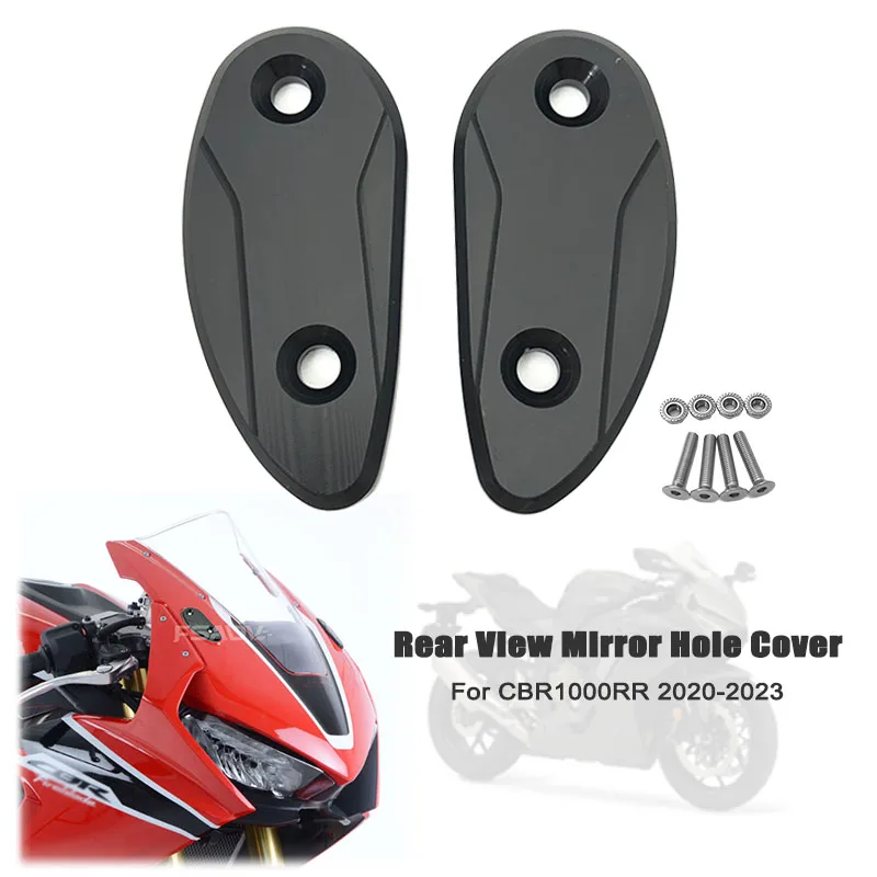 

Отверстие для мотоциклетного блока заднего вида, крышка для зеркала заднего вида, кодовая крышка шасси для Honda CBR1000RR CBR1000 RR 2020-2023